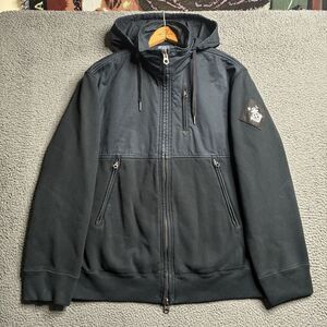 Vtg Polo Ralph Lauren Mens XL Black Full Zip Naval Supply Jacket Anchor Patch